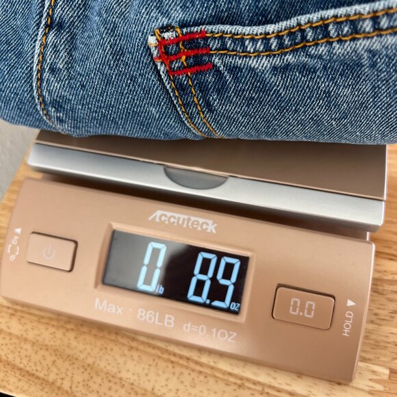 Urban Outfitters BDG Pull-On Denim Boxer Short‎ Size M High Rise Elastic Waist - Picture 12 of 12